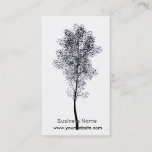 Carte De Visite Arbre artistique
