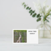 Carte De Visite Arbre bonsaï (Debout devant)