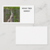 Carte De Visite Arbre bonsaï (Devant / Derrière)