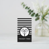Carte De Visite Arbre Chic trié (Debout devant)