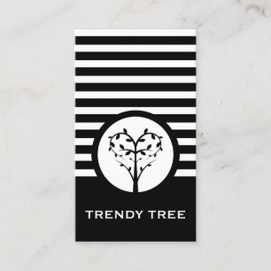 Carte De Visite Arbre Chic trié