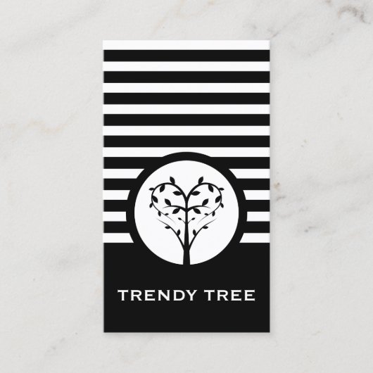 Carte De Visite Arbre Chic trié (Devant)