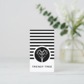 Carte De Visite Arbre Chic trié (Debout devant)