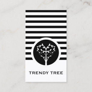 Carte De Visite Arbre Chic trié