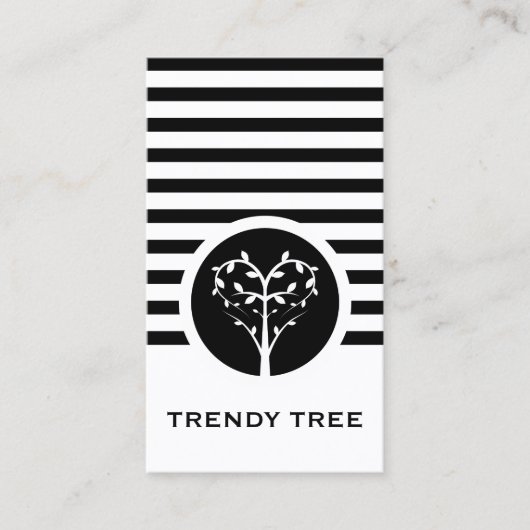 Carte De Visite Arbre Chic trié (Devant)