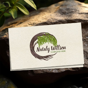 Carte De Visite Arbre circulaire de la vie