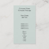 Carte De Visite Arbre d'amande de floraison Van Gogh floral (Dos)