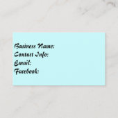 Carte De Visite Arbre de fractale de la vie (Dos)