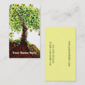 Carte De Visite Arbre de la vie (Devant / Derrière)