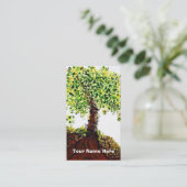 Carte De Visite Arbre de la vie (Debout devant)