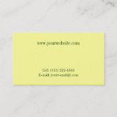 Carte De Visite Arbre de la vie (Dos)