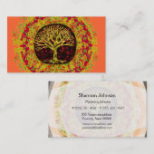 Carte De Visite Arbre de la vie par Amelia Carrie (Devant / Derrière)