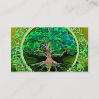Carte De Visite Arbre de la vie par Amelia Carrie