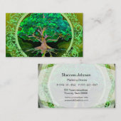 Carte De Visite Arbre de la vie par Amelia Carrie (Devant / Derrière)