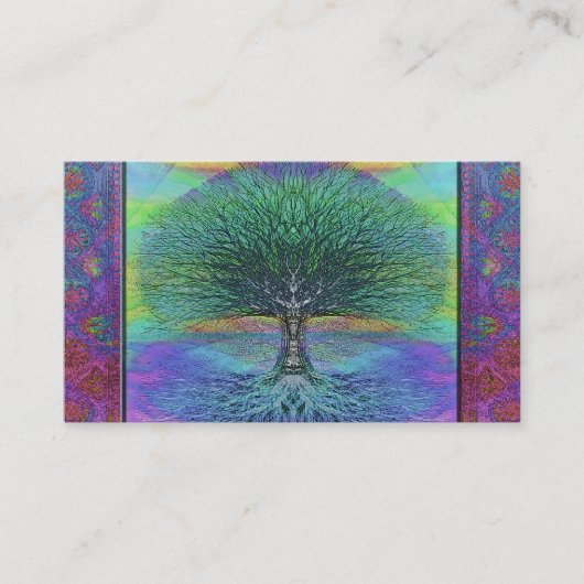 Carte De Visite Arbre de la vie par Amelia Carrie (Devant)