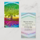 Carte De Visite Arbre de la vie par Amelia Carrie (Devant / Derrière)