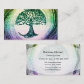 Carte De Visite Arbre de la vie par Amelia Carrie (Devant / Derrière)