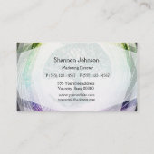 Carte De Visite Arbre de la vie par Amelia Carrie (Dos)