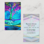 Carte De Visite Arbre de la vie par Amelia Carrie (Devant / Derrière)