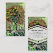 Carte De Visite Arbre de la vie vivant paisible (Devant / Derrière)