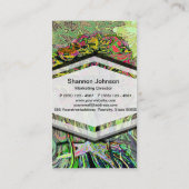 Carte De Visite Arbre de la vie vivant paisible (Dos)