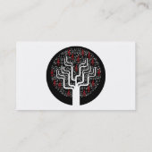 Carte De Visite arbre de musique (Dos)