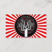 Carte De Visite arbre de musique (Dos)