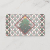 Carte De Visite Arbre de Noël (Dos)