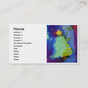 CARTE DE VISITE ARBRE DE NOËL 3