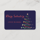 Carte De Visite Arbre de Noël cool génial (Devant)