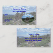 Carte De Visite Arbre de pin bristlecone (Devant / Derrière)