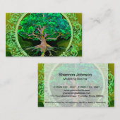 Carte De Visite Arbre de santé et de prospérité de la vie (Devant / Derrière)