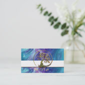 Carte De Visite Arbre De Vie  (Debout devant)