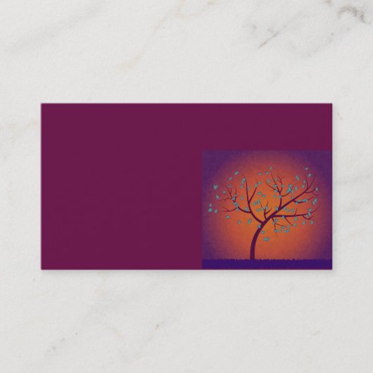 Carte de visite Arbre de Vie (Devant)