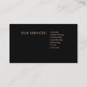 Carte De Visite Arbre de vie - ADN de l'évolution (Dos)