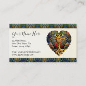 Carte De Visite Arbre de vie Coeur (Dos)