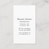 Carte De Visite Arbre de vie Couleurs arc-en-ciel (Dos)