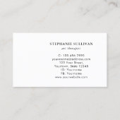 Carte De Visite Arbre de vie de l'art-thérapeute (Dos)