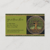 Carte De Visite Arbre de vie et de santé (Dos)