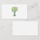 Carte De Visite Arbre de vie génétique de l'ADN Environnement de b (Devant / Derrière)