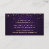 Carte De Visite Arbre de vie - L'Embrace du guérisseur (Dos)