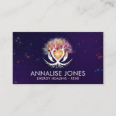 Carte De Visite Arbre de vie - L'Embrace du guérisseur (Devant)