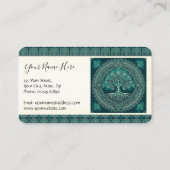 Carte De Visite Arbre de vie Mandala (Dos)