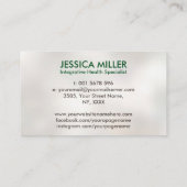 Carte De Visite Arbre de vie - Médecine fonctionnelle (Dos)