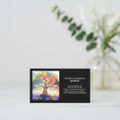 Carte De Visite Arbre de vie moderne Wellness Life Coach (Debout devant)