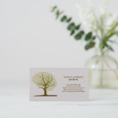 Carte De Visite Arbre de vie moderne Wellness Life Coach (Debout devant)