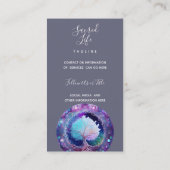 Carte De Visite Arbre de vie | Nuit étoilée (Dos)