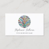 Carte De Visite Arbre de vie professionnel moderne (Devant)