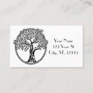 Carte De Visite Arbre de vie Thunder_Cove 
