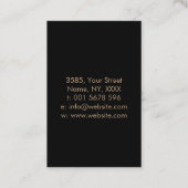 Carte De Visite Arbre de vie - Yggdrasil (Dos)